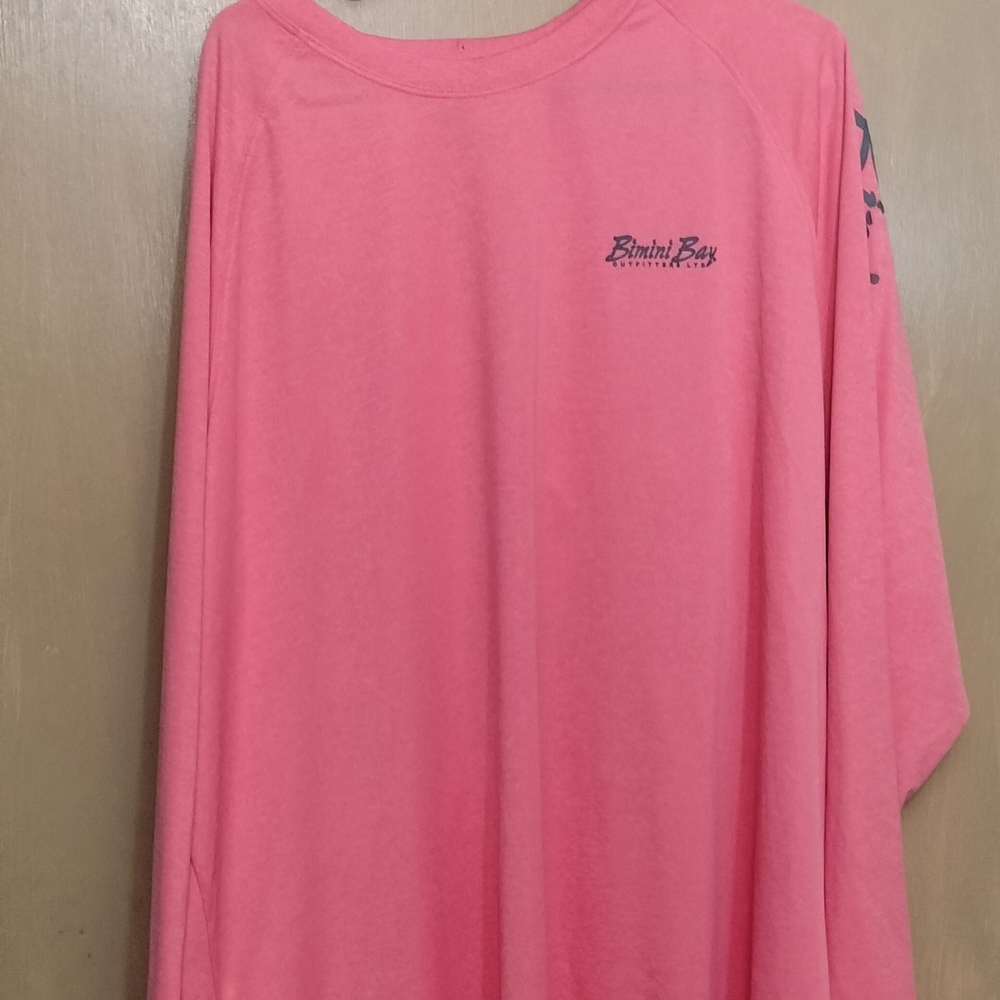 Bimini Bay Coral Long Sleeve Tee Rash Guard .Solar Guard. New With Tags